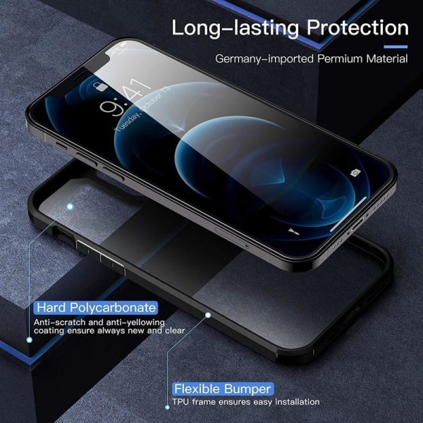 iPhone 13 Pro Shockproof Cover Bulwark Transparent