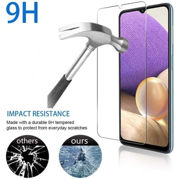 2-PACK Samsung A33 5G Härdat glas 0.26mm 2.5D 9H Transparent
