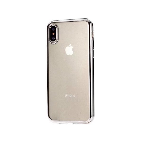 iPhone XS Max Stöttåligt Mjukt Skal Rosenguld