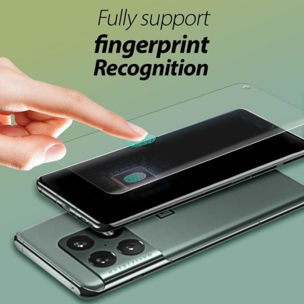 OnePlus 10 Pro 3D Heltäckande PET-Skärmskydd Transparent