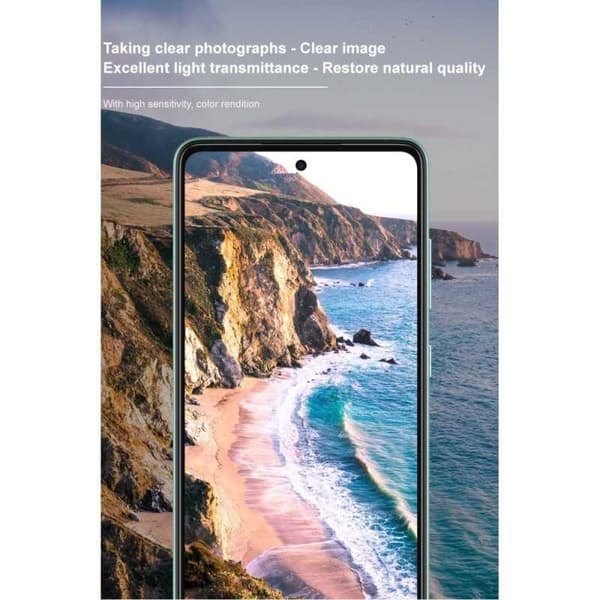 2-PACK Samsung A72 5G Kamera Linsskydd Transparent
