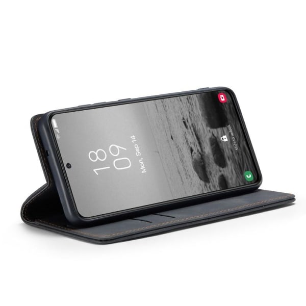 Samsung S23 Plus Elegant Flipfodral CaseMe 3-FACK Black