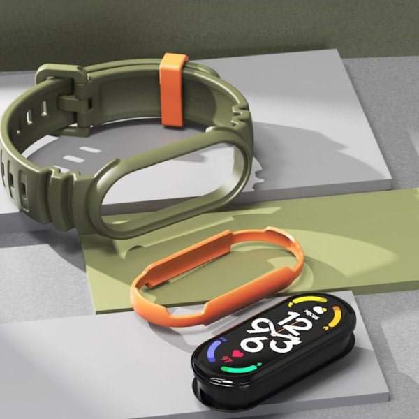 Tech-Protect Iconband Hybrid för Xiaomi Mi Smart Band 7 / 6 / 5 Svart