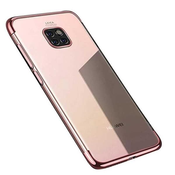 Mate 20 Pro Stötdämpande Gummiskal V2 (LYA-L29) Röd