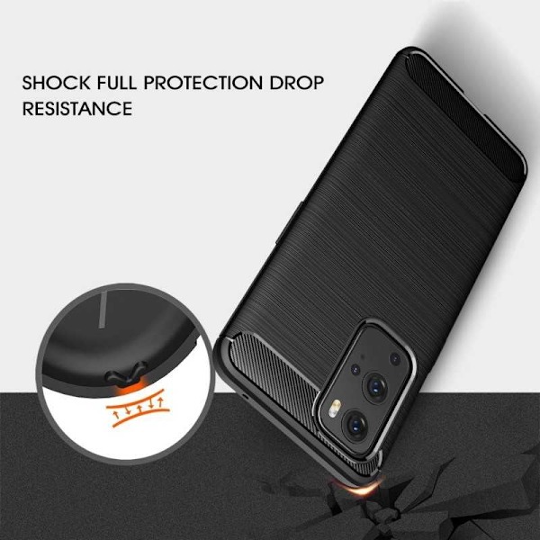 OnePlus 9 Pro Shockproof Shell SlimCarbon Black