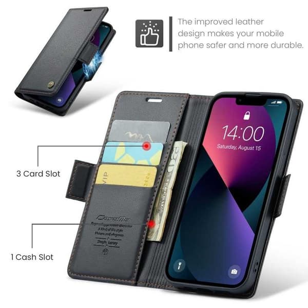 CaseMe Skin Pro Case iPhone 13 Black