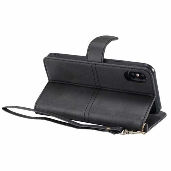 iPhone XS Max Praktiskt Fodral med Magnetskal 6-Fack Winston V2 Svart