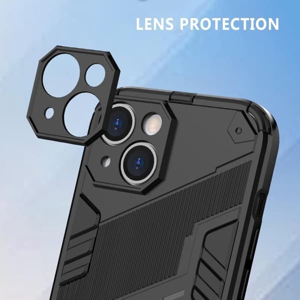 iPhone 16 Pro Max Stöttåligt Skal med Kickstand ThinArmor V2 - Orange