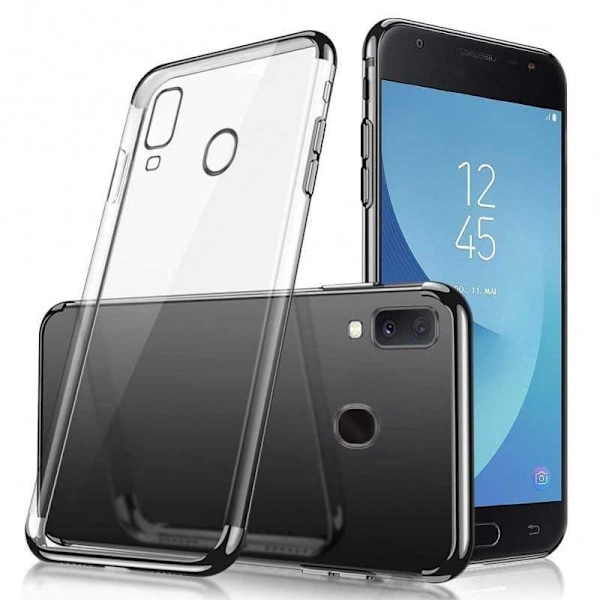 Samsung A20e Stötdämpande Gummiskal V2 Svart
