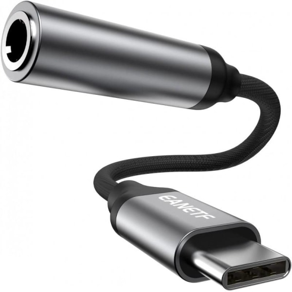 USB-C til 3,5 mm lydadapter Black