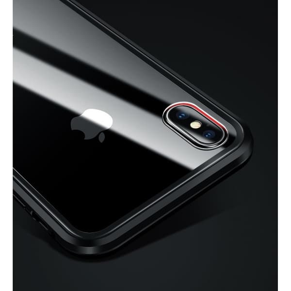 iPhone X / XS Full Coverage Premium Cover Glassback V4 Transparent