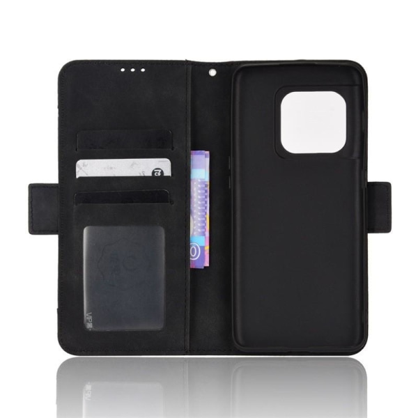 OnePlus 10 Pro lommebokveske PU skinn 6-LOMMER Winston V3 Black