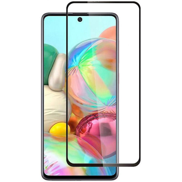 Samsung Galaxy A71 Härdat Glas 0.26mm 9H Fullframe Transparent