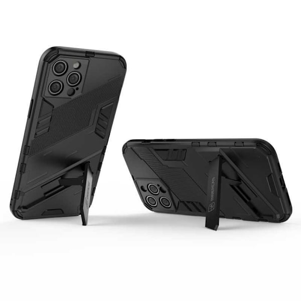 iPhone 13 Pro Max Stöttåligt Skal med Kickstand ThinArmor V2 Svart