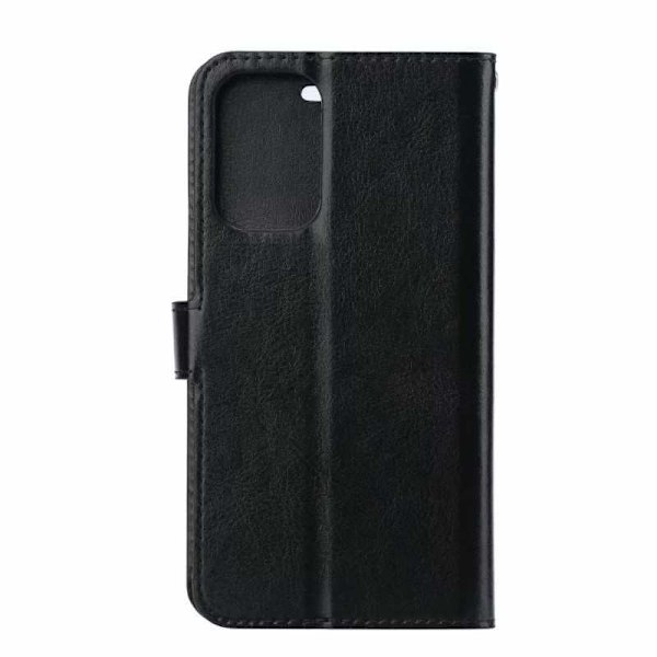 Samsung A41 Pung etui PU-Læder 4-KOMPARTMENT Sort Black