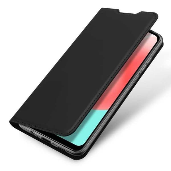 Samsung A53 5G Flip Case Smooth -korttipaikka Black