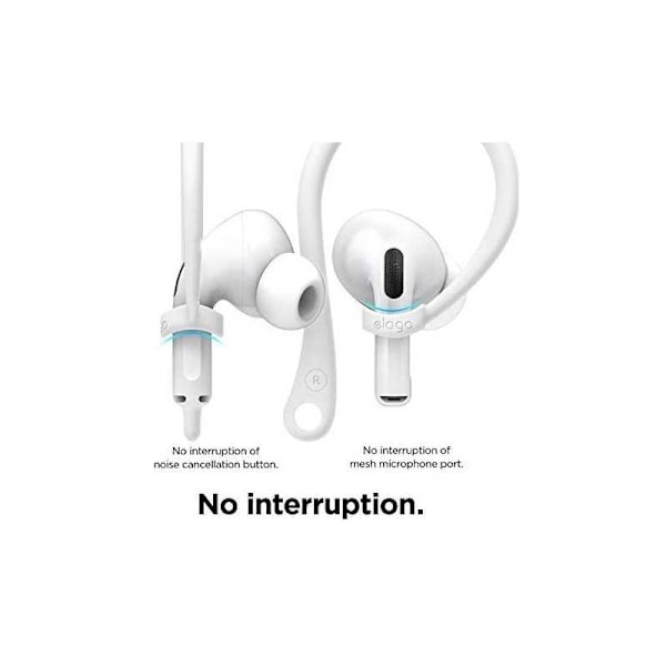 4-PACK Airpods Pro Over-ear Earhooks Vit