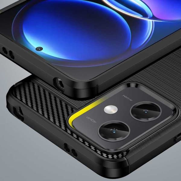 Xiaomi Redmi Note 12 Pro 5G Stöttåligt Skal SlimCarbon