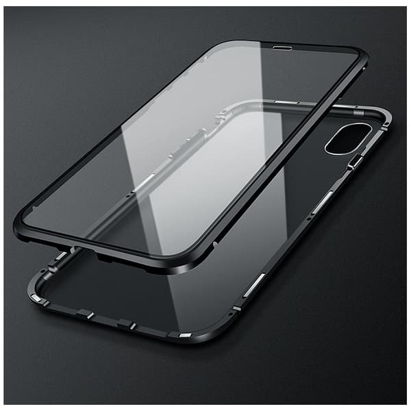 iPhone X / XS Full Coverage Premium Cover Glassback V4 Transparent