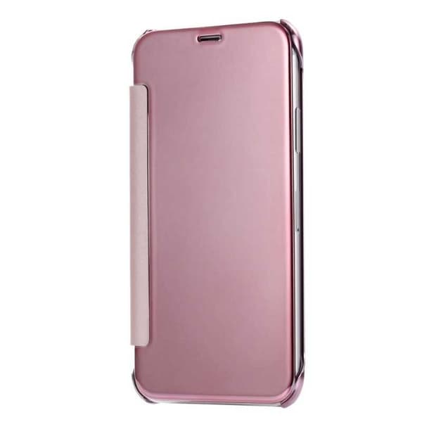 iPhone X Flip Case Clear View Seisova Rocket Svart