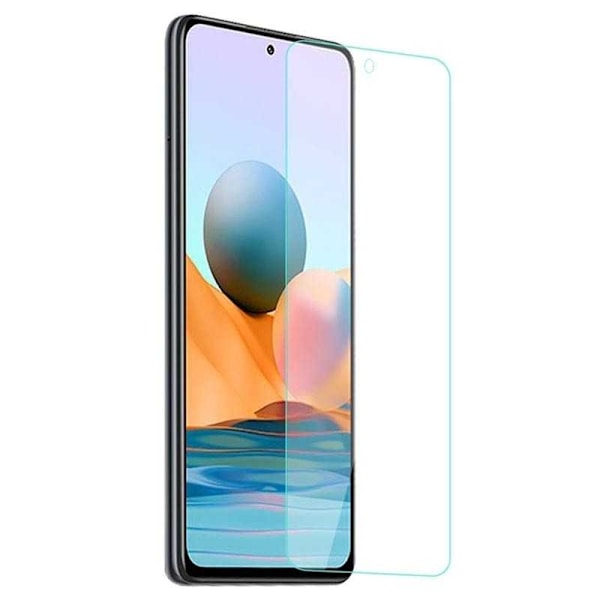 2-PACK Xiaomi Redmi Note 10 Hærdet glas 0,26 mm 2,5D 9H Transparent