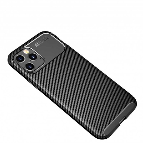 iPhone 13 Pro Max Stöttåligt Slimmat Skal FullCarbon V4 Svart