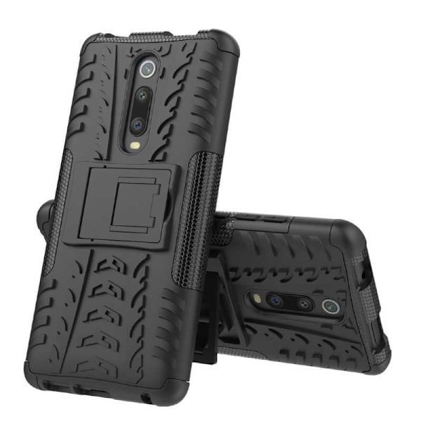 Xiaomi Mi 9T Pro Stöttåligt Skal med Stöd Active Svart