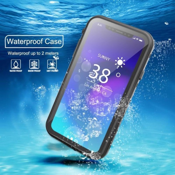 iPhone XR Full Body Waterproof Premium Case - 2m Transparent