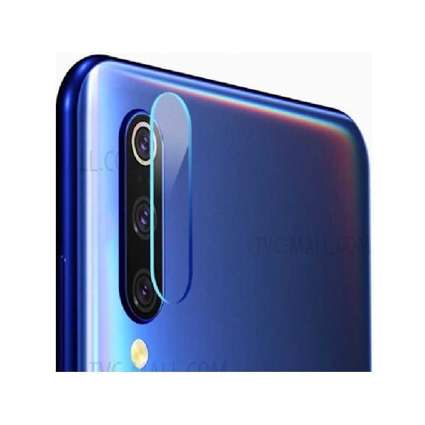 2-PACK Xiaomi Mi 9 Kamera Linsskydd 0,26mm 2,5D 9H Transparent