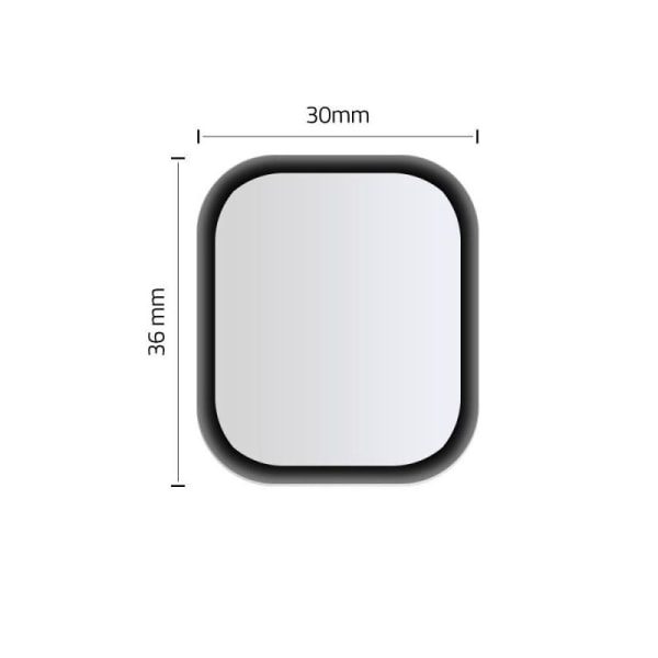 Apple Watch 40mm skærmbeskytter Hofi Hybrid Glass 7H Transparent