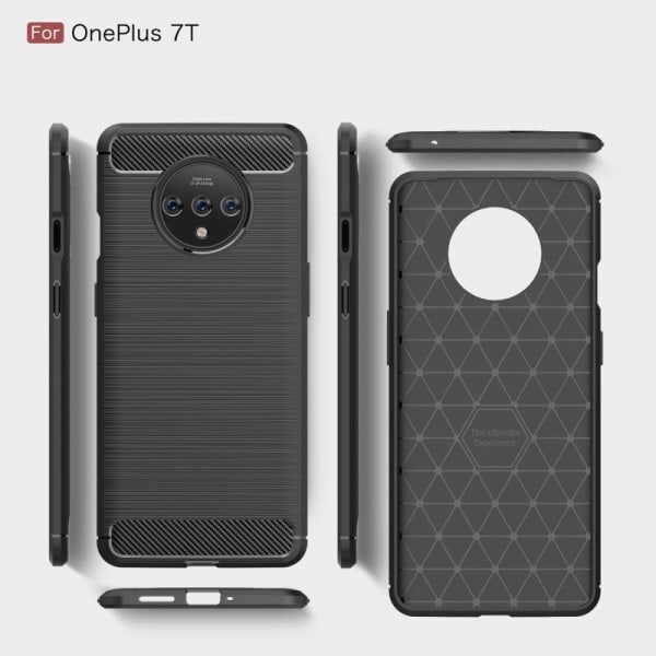OnePlus 7T Shockproof Shell SlimCarbon Black
