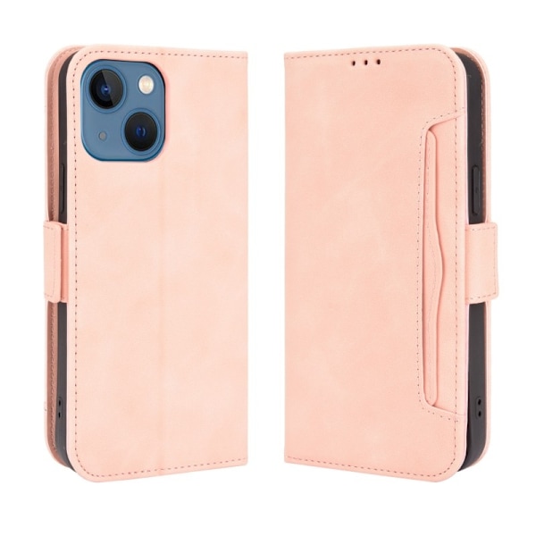 iPhone 13 Plånboksfodral PU-Läder 6-FACK Winston V3 - Rosenguld Rosa guld