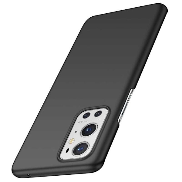 OnePlus 9 Pro Erittäin ohut kumipinnoitettu mattamusta Cover Basic V2 Black