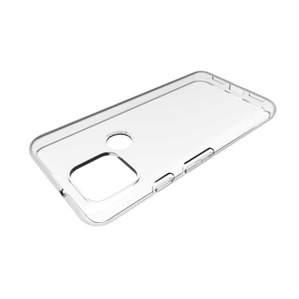 Google Pixel 5 stødabsorberende blødt etui Enkelt Transparent