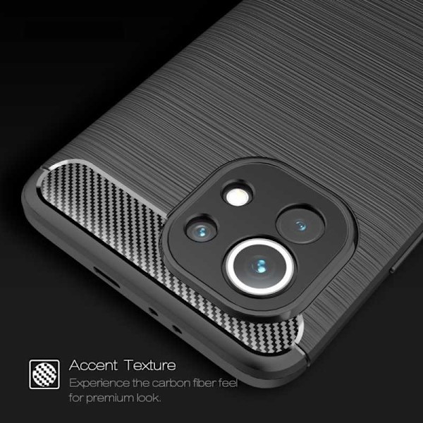 Xiaomi Mi 11 Shockproof Shell SlimCarbon Black