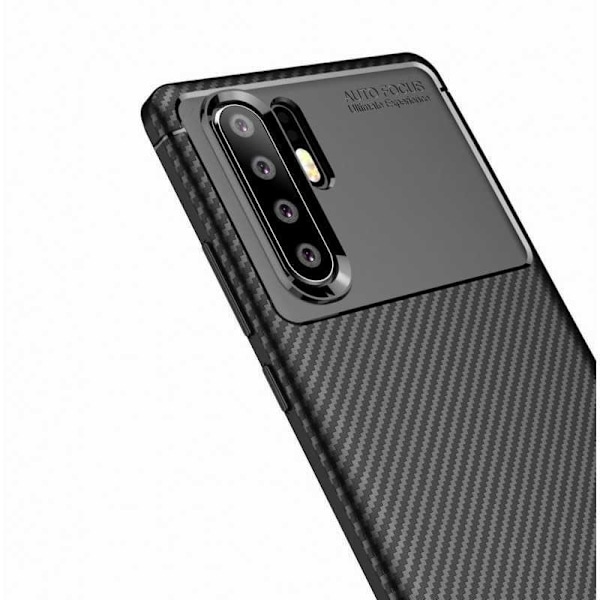 Huawei P30 Pro Shockproof Cover FullCarbon V4 Black