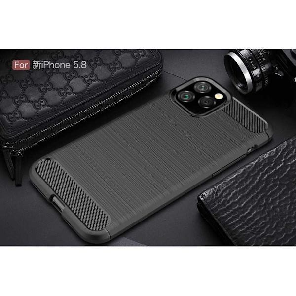iPhone 11 Pro Max Shockproof Shell SlimCarbon Black
