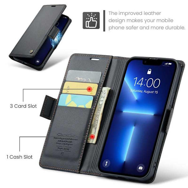 CaseMe Skin Pro Cover iPhone 13 Pro Max Black