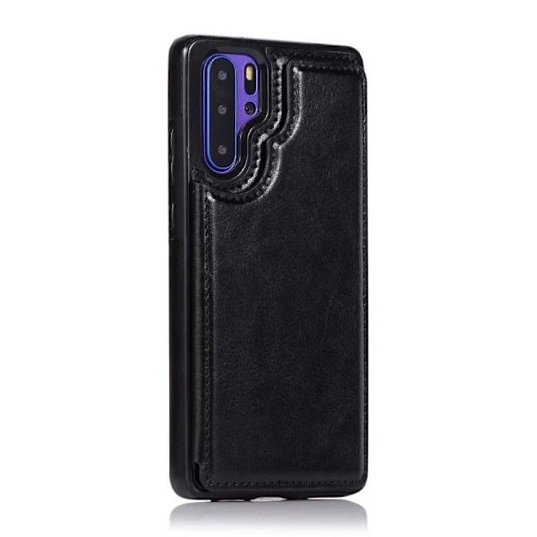 Huawei P30 Pro iskunkestävä kotelo, 3-taskuinen Flippr Black