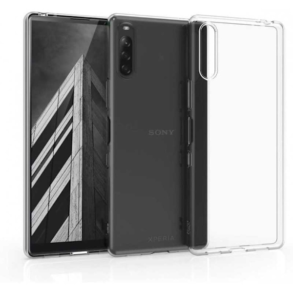 Xperia L4 Stötdämpande Mjukt Skal Simple Transparent