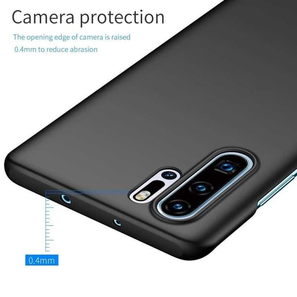 Huawei P30 Pro Erittäin ohut kumipinnoitettu Cover Basic V2 Pink gold