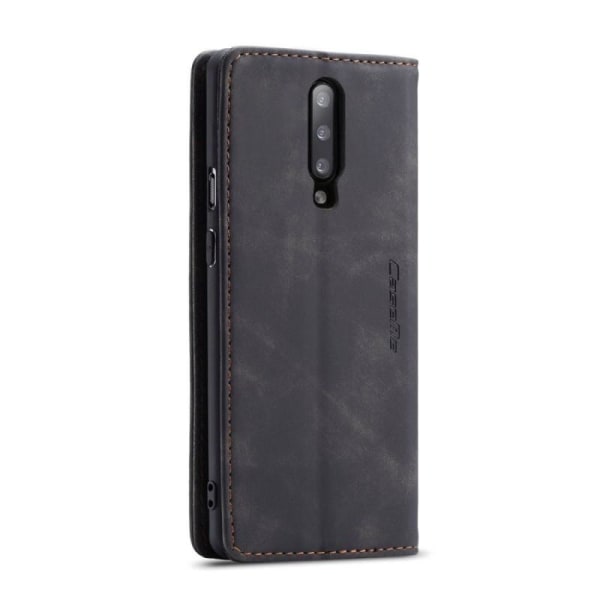 OnePlus 8 Elegant Flip Case CaseMe 3-FACK Black