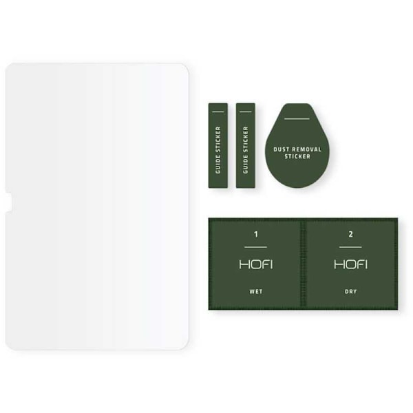 Samsung Tab A7 10.4 Hærdet Glas 9H Hofi Glass Pro Transparent