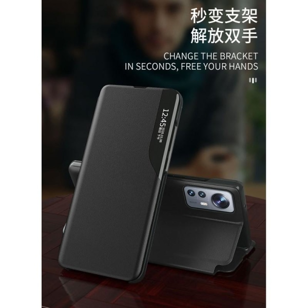 Xiaomi Mi 12 / 12X Fodral Tech-Protect Smart View - Svart Svart