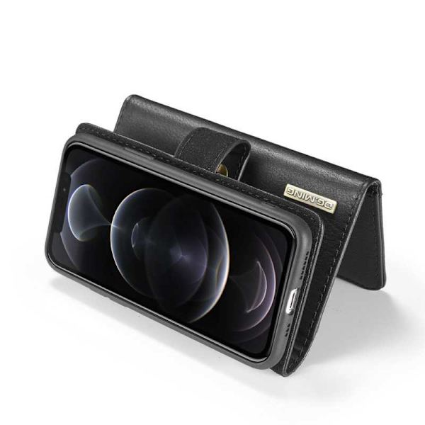 iPhone 12 Pro Max 14-POCKET Magnetic Mobile Wallet DG.Ming V2 Black