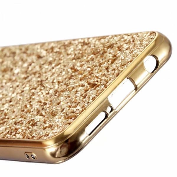 Huawei P20 Lite Stötdämpande Glittrigt Premium Skal V2 Rosenguld