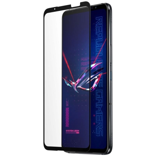 Rog Phone 6 / 6 Pro FullFrame 0,26 mm 2,5D 9H karkaistu lasi Transparent