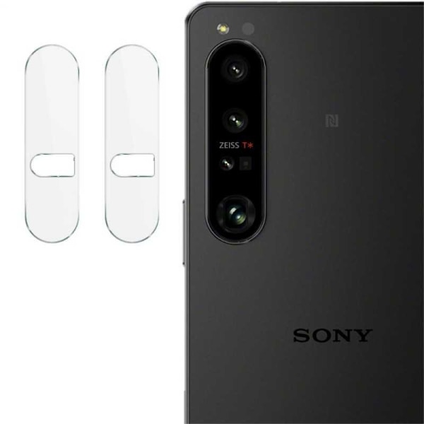 2-PACK Xperia 1 IV Skydd Linsskydd Kameraskydd Transparent