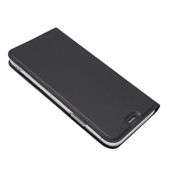 iPhone XS Max Flip Case Skin Pro korttilokerolla Svart