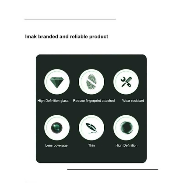 2-PACK Google Pixel 6 Pro Skydd Linsskydd Kameraskydd Transparent